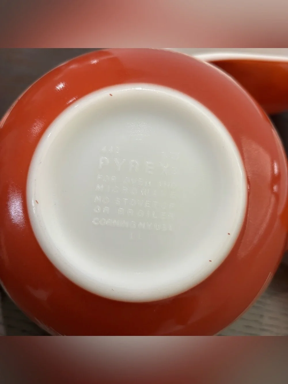 Vtg Pyrex Rust Autumn Harvest Wheat Mixing Nesting Bowls Set of 3 Made in USA